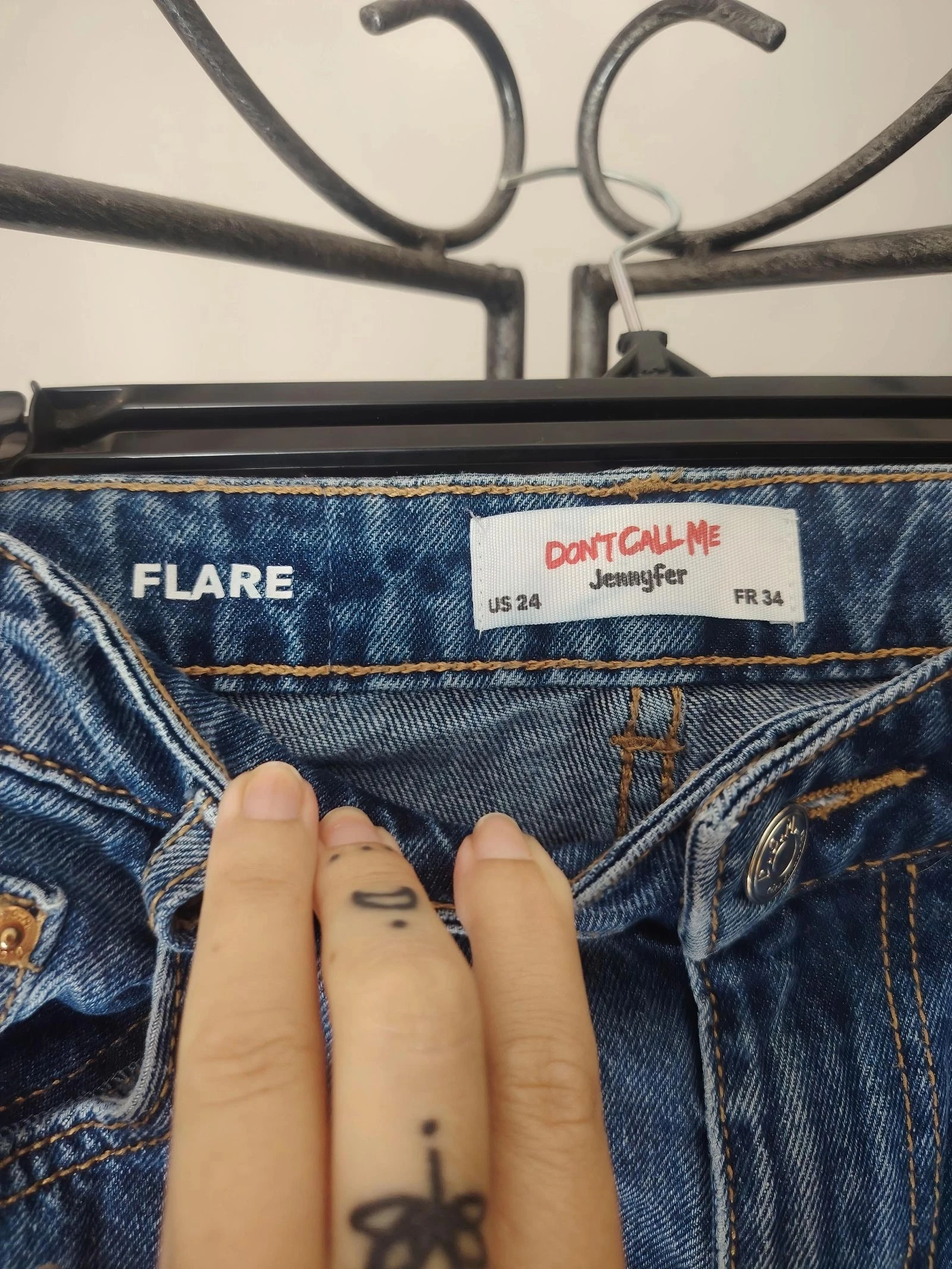 Women’s destroyed jeans size 34 Jennyfer – photo 7